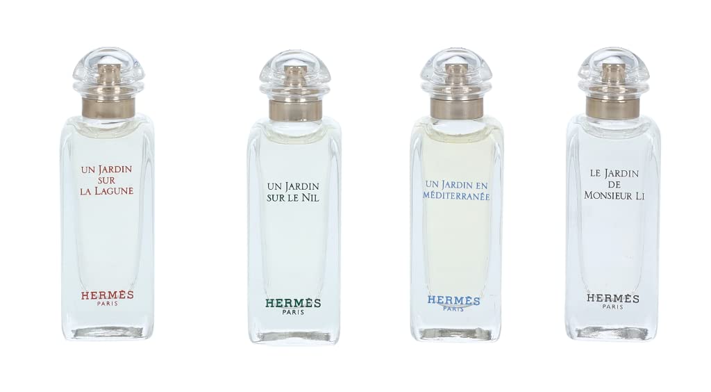 Hermes Parfums Jardins Discovery Set 4 Piece Mini Travel Size